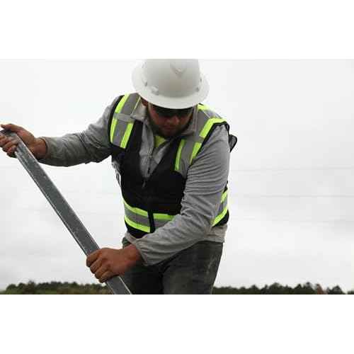 Pyramex Ridgeline Full Brim Hard Hat 4 Point Ratchet Matte White Graphite Pattern