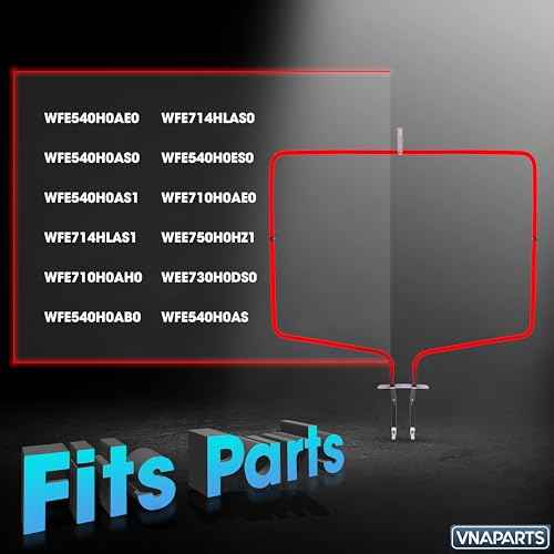 WFE540H0AE0 WFE540H0AS0 WFE540H0AS1 WFE714HLAS1 WFE710H0AH0 WFE540H0AB0 WFE714HLAS0 Range Oven Bake Element Replaces For Whirlpool WFE540H0ES0 WFE710H0AE0 WEE750H0HZ1 WEE730H0DS0 WFE540H0AS Stove
