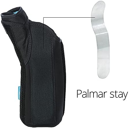 Ossur Formfit Thumb Spica Brace for DeQuervain’s Tendonitis, Arthritis and Gamekeeper’s Thumb | Features Removable Aluminium Stays & Contact Closure Straps | Breathable Material | (Left, Medium)