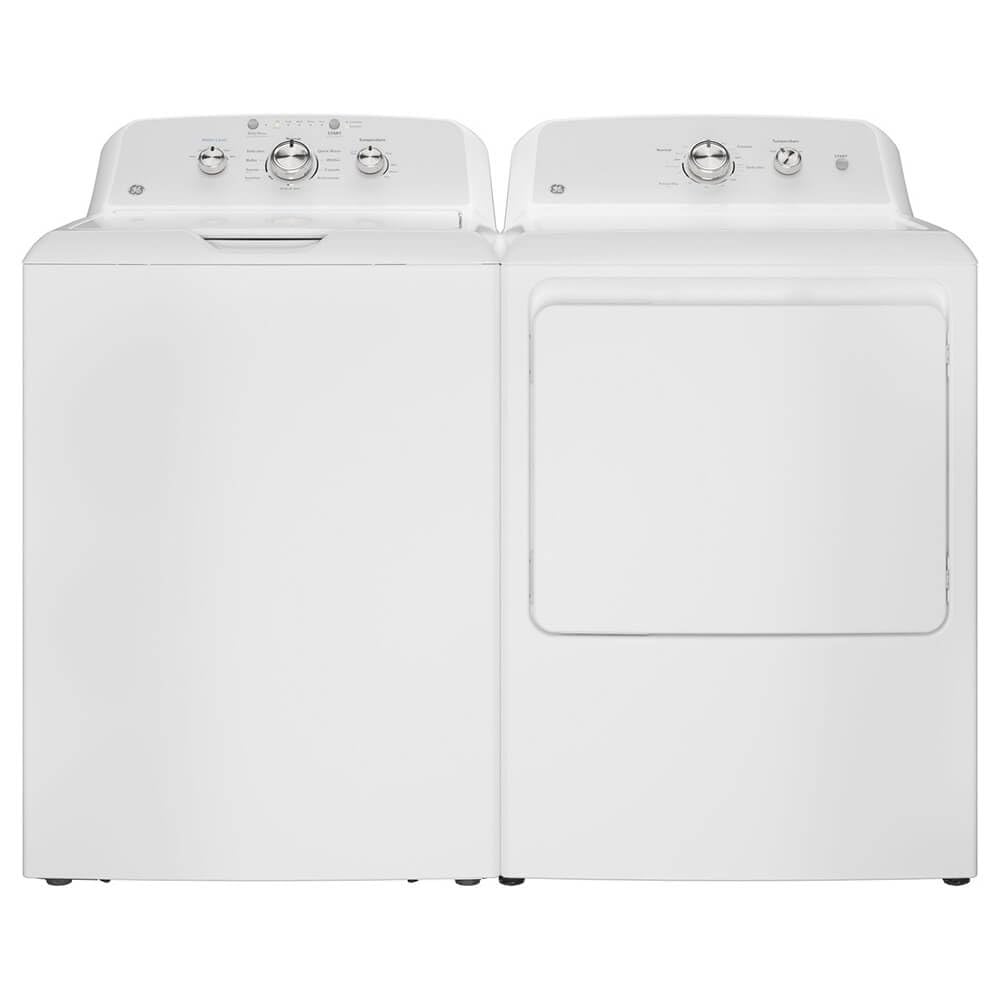 GE GTW385ASWWS 4.3 cu. ft. Top Load Washer in White with Dual Action Agitator