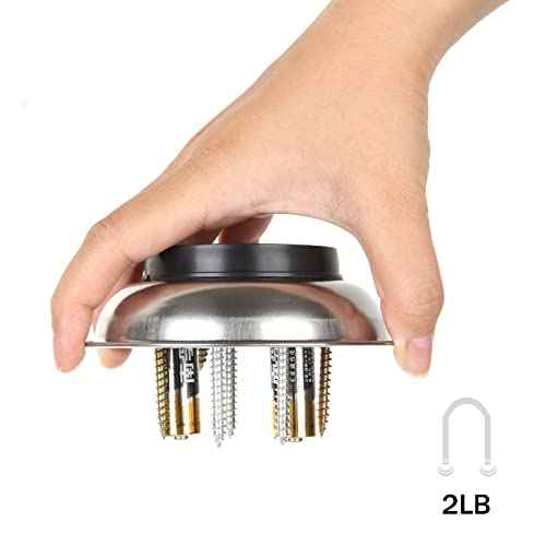 5 Pack 4.3 Inch Magnetic Parts Tray Craftsman Magnetic Tray for Mechanics Magnetic Screw Holder Magnetic Bowl for Screws Bolt Magnetic Tool Tray Stainless Steel Magnet Tray Round Magnetic Dish