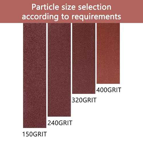 4 PCS Emery Cloth Roll, Sand Paper Assortment Pack Sandpaper 4 Grits Assorted for Wood Metal Sanding, Wet Dry Sandpaper 150/240/320/400 Grit