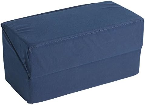 Drive Medical Folding Bed Wedge 7" Height, Foam Pillow for Sleep Apnea, Sleeping Comfort, Relaxing, Acid Reflux, Heartburn, Back Pain Relief