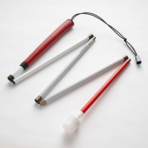 NO-JABÂ® Ambutech Cane, Ambutech's Best Graphite Shaft with a Rolling Marshmallow Tip, âNo More Sharp Jabs to Your Bodyâ. Quality Makes a World of Difference. (Patent 10,898,406 B2)