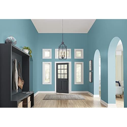 KILZ TRIBUTE Paint & Primer, Interior, Color Sample, Dusty Turquoise, 8 Ounces