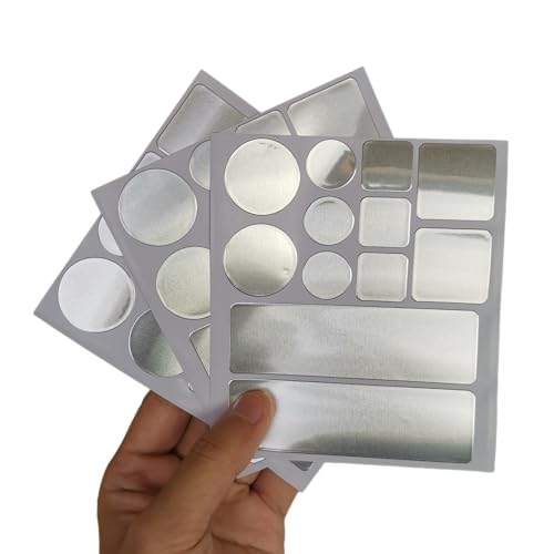 10Pack Professional Aluminum Patch Repair Leaking Kit for Kitchen Cooking Pots Stock Soup Pot and Pans Cookware, Strong High Temperature Resistant Patch for Metal or Plastic Pail Bucket