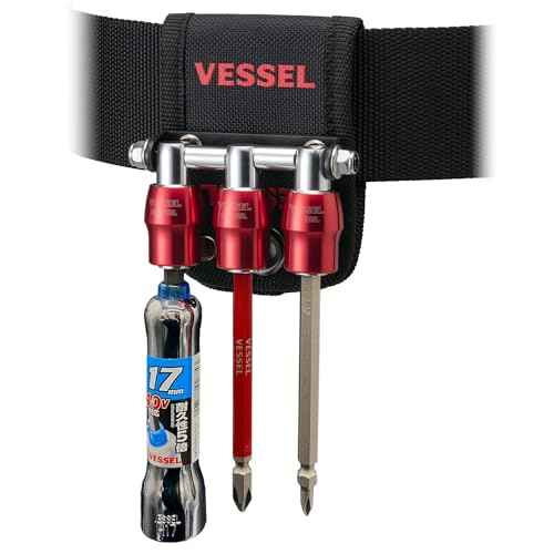 Vessel QB-10B3K Quick Catcher 3 Row Holder, Black