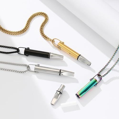 Breathing Necklace Classic Shift, Breathe Free Necklace with Fruit Flavour Cotton Core, for Mindfulness and Relaxation, Habitual Breath Practice, Anxiety Relief Breathing Tool
