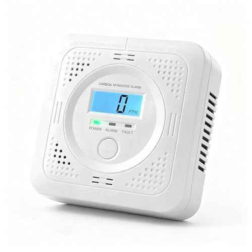 Carbon Monoxide detectors with LCD Constant Display, 85db Alarm & Low Power Design, Portable co Detector for Homes, rvs & Boats
