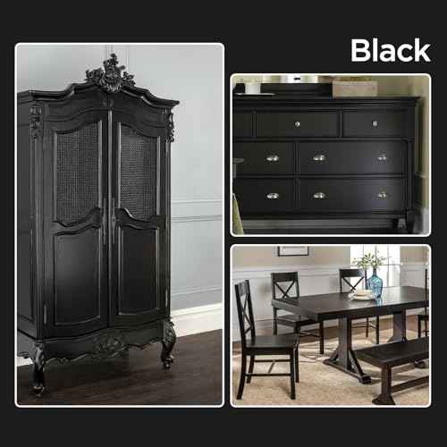 Wood Finishing Wax Liquid Wood Polish & Primer 2-in-1, Black Paint Protective Restore a Finish for Wood Furniture Polish Chalk Paint 9 Oz No Sanding Needed Odor-Free Waterbased