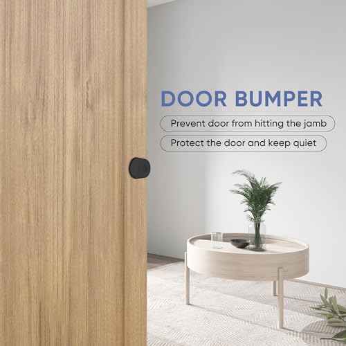 JUBEST 4FT Commercial Grade Pocket Door Hardware and Track Set, Sliding Door Hardware 44.69", Durable and Smoothly, Easy to Install