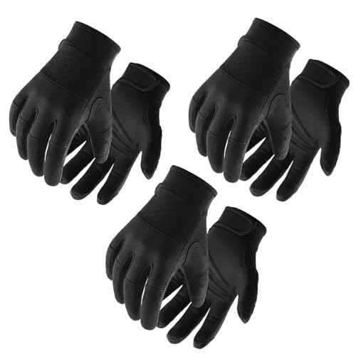 OZERO Work Gloves for Men Women: Mechanic Glove Touchscreen Firm Grip Dexterity Light Duty Gloves for Gardening Construction