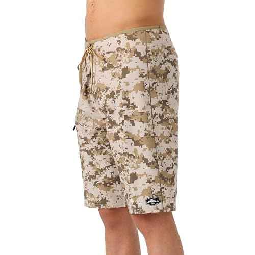 O'NEILL Men's Board Shorts 21 Inch Outseam GI Jack - Quick Dry Board Shorts Men's, Mens Board Shorts for Beach & Surfing