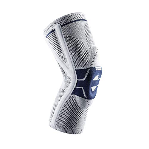 Bauerfeind - GenuTrain P3 - Patella Knee Support - For Misalignment of the Kneecap - Right Knee - Size 4 - Color Titanium