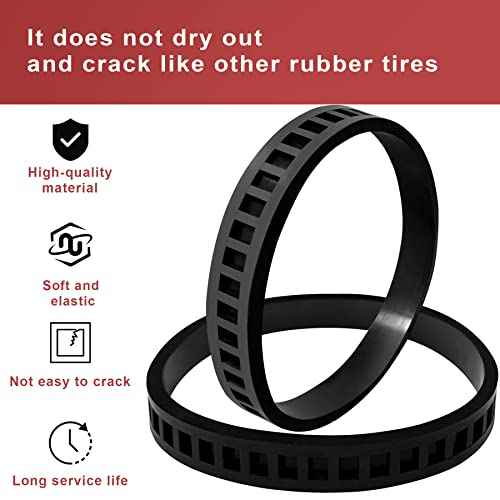 2 Pack 45-69-0030 Blade Pulley Tires Compact Band Saw Replacement for Bandsaw 2629-20 6242-6 2429-20