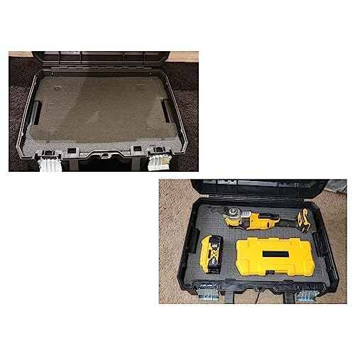 DWST88801 tool Organizer Foam Insert for DeWalt tstak packout foam inserts DWST17808, DWST17807, DWST17805(2Pcs)