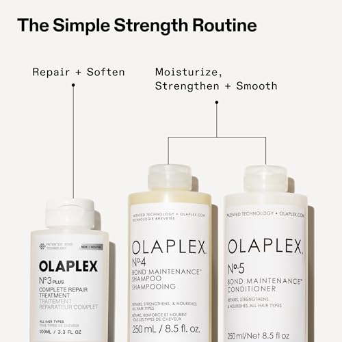 Olaplex N°.3PLUS Complete Repair Treatment: 3-minute Pre-shampoo Treatment to Immediately Repair Hair Damage for Softer, Stronger Hair | For Coily, Curly, Straight, and Wavy, 100 mL / 3.3 Fl Oz
