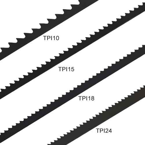 5-Inch Scroll Saw Blade Pin End Replacement 48Pack for Wood, High Carbon Steel(24TPI, 18TPI£¬15 TPI, 10TPI 12pcs Each)