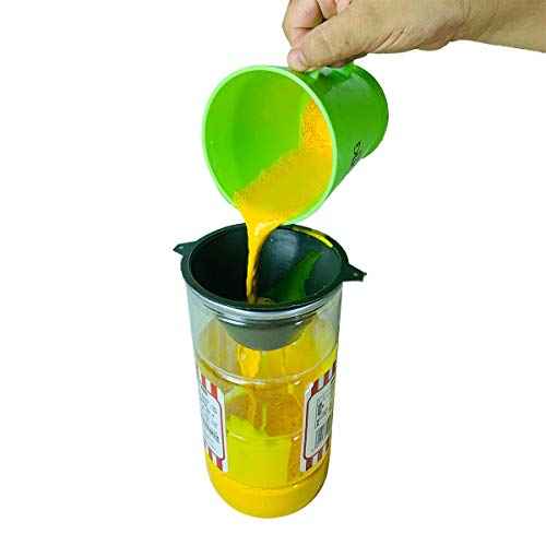 190 Micron Reusable Industrial Nylon Mesh Paint Filter Strainer Funnel Filter Paint/Gutter Oil and Food Residue High Efficient(10CM-diameter-10Pcs)