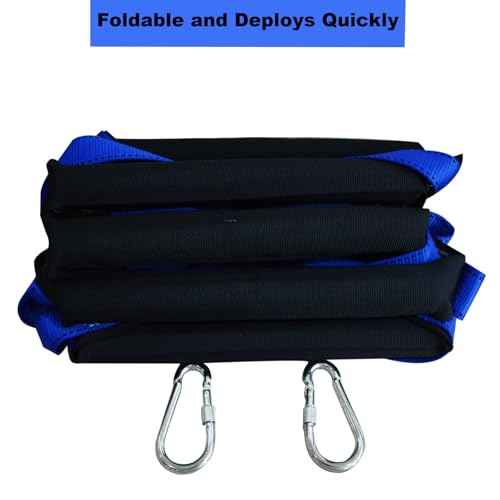 Fire Escape Ladder, 10 Feet Rope Ladder, Emergency Ladder of Deploys Quickly for 2-3 Story Homes, Windows and Balcony
