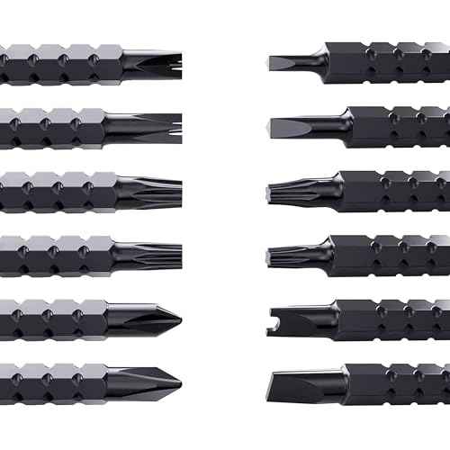 Short ratchet screwdriver CR-V hardened hard dual-purpose screwdriver head Telescopic dual-purpose screwdriver cross Slotted screwdriver head Screwdriver powerful magnetic multi-function