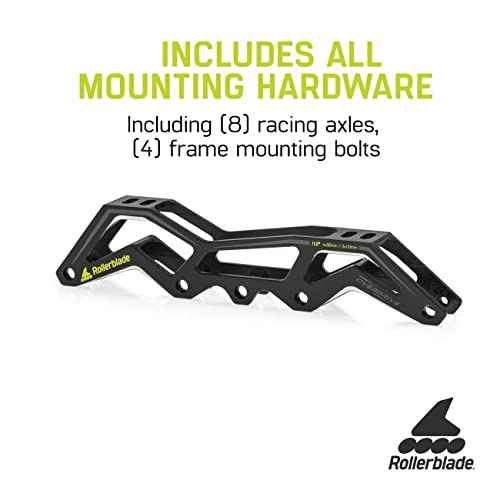 Rollerblade Overdrive 10.6" Frame 4x84mm, 1 Pair, Black, EA