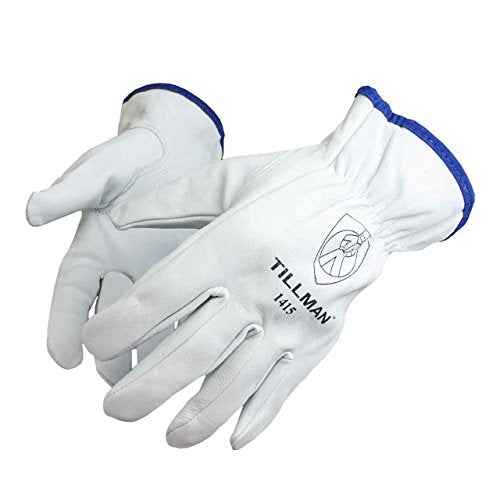Tillman 1415 Unlined Top Grain Goatskin Drivers Gloves, Small