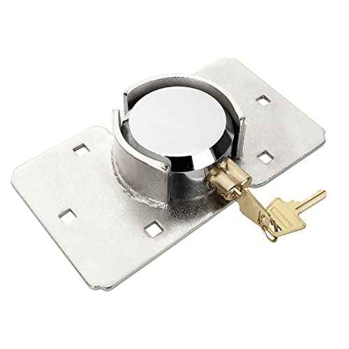 Van Locks, Hidden Shackle Padlock, Hidden Shackle Locks Keyed Alike with Hasp, High Security, for Trailer, Vans, Gates