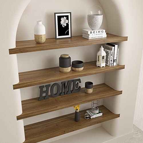 CRE8TIVE Brown Wood Grain Contact Paper Peel and Stick Wood Wallpaper Removable Waterproof Thick Distressed Wood Look Wallpaper Self Adhesive Wood Vinyl Wrap for Bedroom Kitchen Cabinets Desk 12"x80"