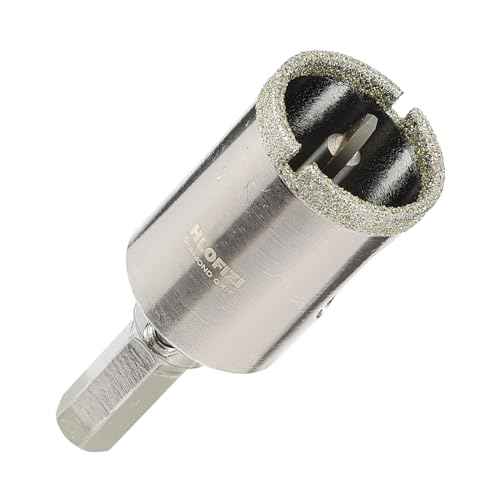 1 inch Diamond Hole Saw Tile Hole Saw for Ceramic, Tile, Glass, Granite, Porcelain, Marble, with Guiding Drill Bit
