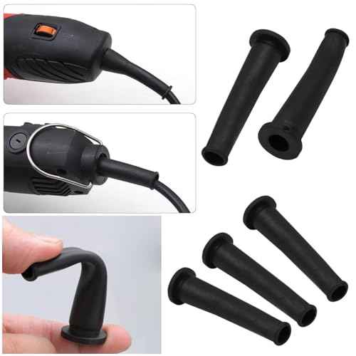 15 Pack Angle Grinder Electric Boot Orbital Sander Cord Protector Corded Drill Strain Relief Rubber Sleeve Cable Gland for Electric Hedge Trimmer Heat Gun Jig Saw Circular Saw Hammer Drills