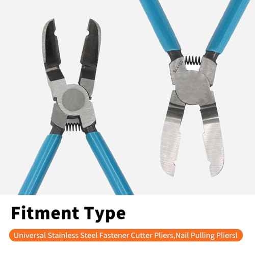 Mutipurpose Diagonal Cutting Pliers, Wire Flush Cutters Stripper, Car Trim Panel Clip Cutter Puller Fastener Rivets Removal tool