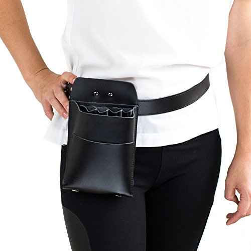 Stylist Tool Belt ? 100% Real Leather Shears and Scissor Holster ? Hairdresser Tool Holder for Hair Cutting Essentials