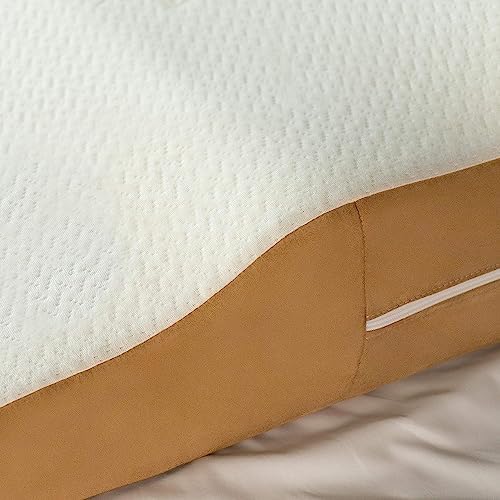 Avana Contoured Bed Wedge 30" Support Pillow with Gel-Infused Memory Foam and Cooling Tencel Cover