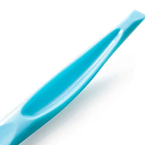 Plastic Scraper Label Scraper Label Peeler Can Opener, Eunion Plastic Multipurpose Stiff Scraper Scratch Free Cleaning Tool, 3 Pack, Blue