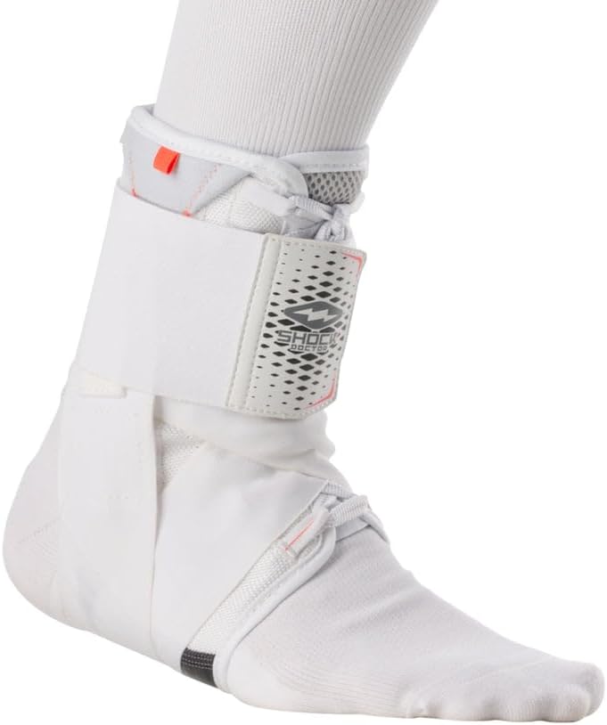 Shock Doctor Adult Ultra Wrap Lace Ankle Brace, Maximum Support, Adjustable Compression