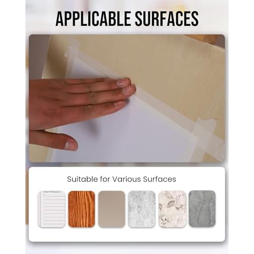 Lichamp Masking Tape 3/4 inch, 4 Pack General Purpose Masking Tape Beige, White Tapes for Painting, Arts, Crafts, 3/4 inch x 55 Yards x 4 Rolls (220 Total Yards)
