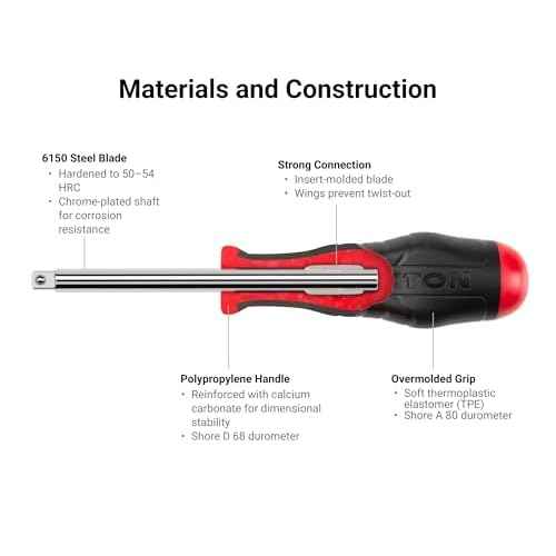TEKTON 1/4 Inch Drive High-Torque Spinner Handle | SHH03125