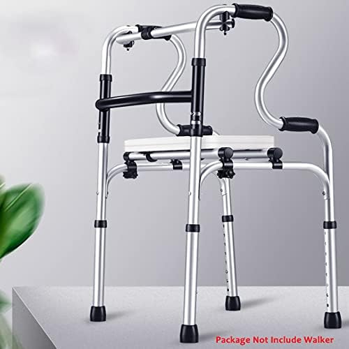 Walker Rest Seat for Attachable Seat Folding Walker, Maximum Weight Capacity of 250 Pounds, 20" L x 7.9" W (A)