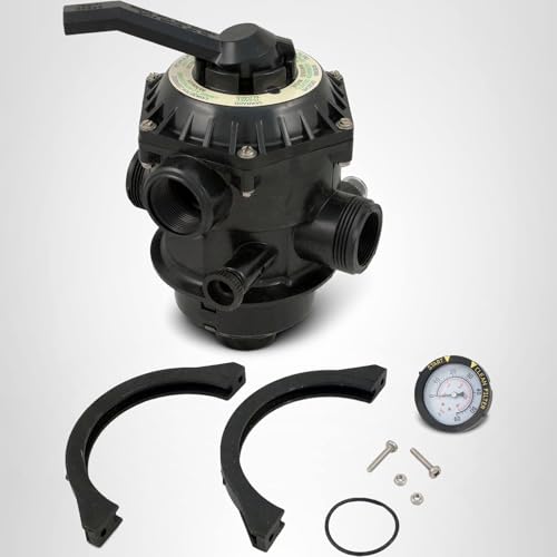 Pentair 262506 1-1/2- Inch 6-Way Clamp Style Valve Replacement Pool and Spa Sand Filter