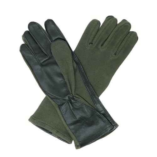 M MCGUIRE GEAR Nomex Summer Flight Gloves, Fire-Resistant Tactical Gloves for Pilots, Military, Law Enforcement & Mechanics