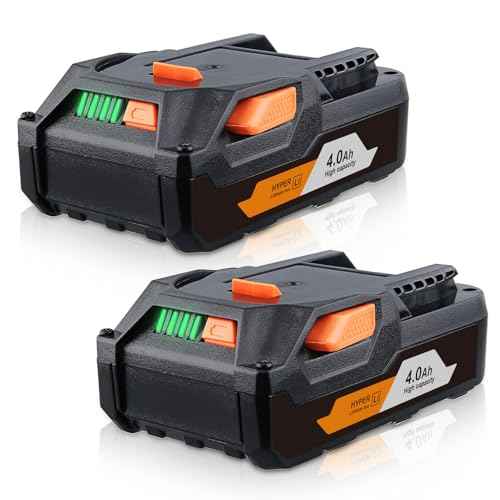 FERRYBOAT R840085 4000mAh Compatible with Ridgid 18v Battery R840087 R840083 R840086 R840085 R840084 AC840085 AC840086 AC840087P 2Packs 18V Lithium ion Battery