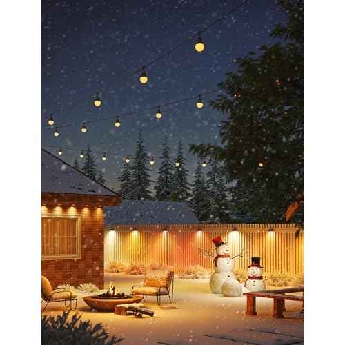 Govee Outdoor Deck Lights, RGBIC Outdoor Lights with 4000K White Light, IP65 Smart Fence Lights with App Control, Voice Control, LED Path Light for Outdoor Decor,Wired 6 Packs (32.8ft)