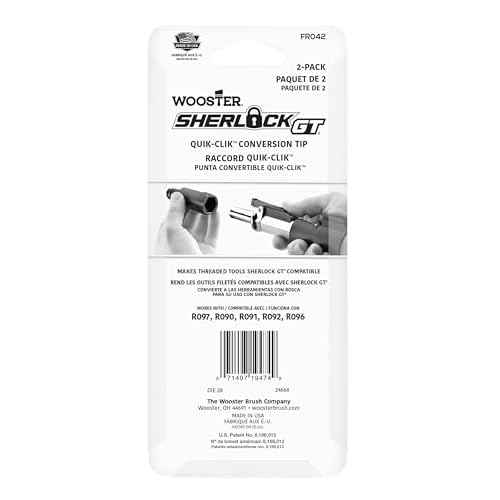 Wooster FR042 Sherlock GT Conversion Tip 2-Pack