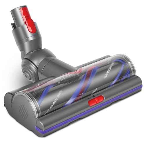 Upgrade V11 V15 High Torque Vacuum Head Replacement for Dyson V8 V10 V15 V7 Cleaner Head Brush Anti-Tangle Adjustable Suction Power Motorhead Attachment Replace Part for Dyson Accessories