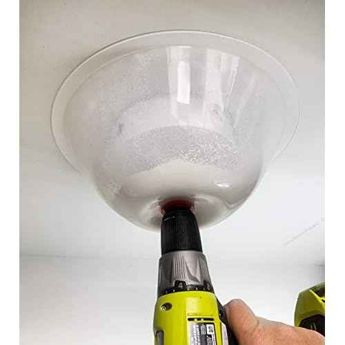 Disston E0215002 Two-Pack Blu-MOL RemGrit Hole Saw Accessories Dust Bowl, for Installing Recessed Lights and Works with All Hole Saws