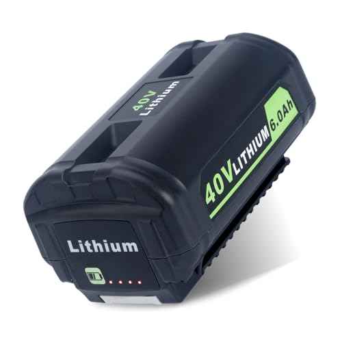 Upgrade 6000mAh Replacement for Ryobi 40V Battery, Compatible with Ryobi 40 Volt Lithium Batteries OP4050A OP4040 OP40401 OP4026 OP40601 for 40v Power Tools
