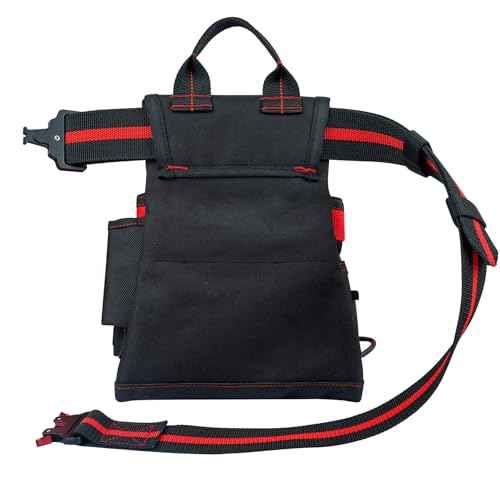Tool Pouch Heavy Duty Pro Tool Organizer Belt Pouch for Construction Electrician Carpenter Contractor Handy Man