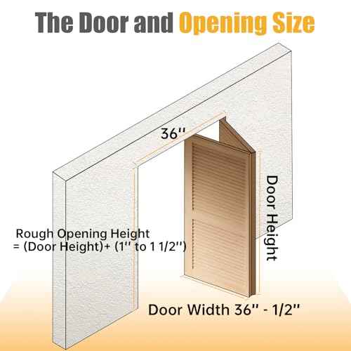 2 Set 36 inch Bifold Closet Door Hardware Kit ? Total 72" Tracks, Complete Set for Bi Fold Doors with Track, Brackets, Pivots & Guide Wheels, for Bi-fold Closet Door Hardware Used.