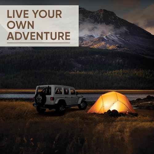 Energizer Jeep HL-10000 Flashlight Recharegeable, Ultra Bright 10,000 Lumens Tactical Flashlight, IPX4 Water-Resistant, USB-C Cable Included